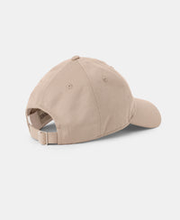Microfiber Blend Solid Cap with Adjustable Back Closure - Desert Taupe