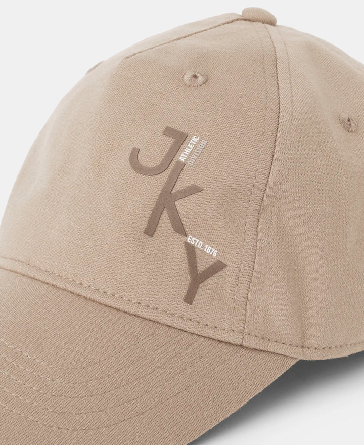 Microfiber Blend Solid Cap with Adjustable Back Closure - Desert Taupe