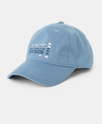 Microfiber Blend Solid Cap with Adjustable Back Closure - Stormy Sea