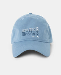 Microfiber Blend Solid Cap with Adjustable Back Closure - Stormy Sea