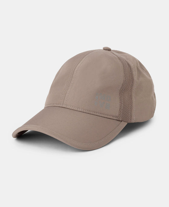 Polyester Solid Cap with Adjustable Back Closure and StayDry Technology - Dark Khaki