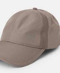 Polyester Solid Cap with Adjustable Back Closure and StayDry Technology - Dark Khaki