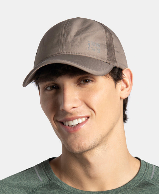 Polyester Solid Cap with Adjustable Back Closure and StayDry Technology - Dark Khaki