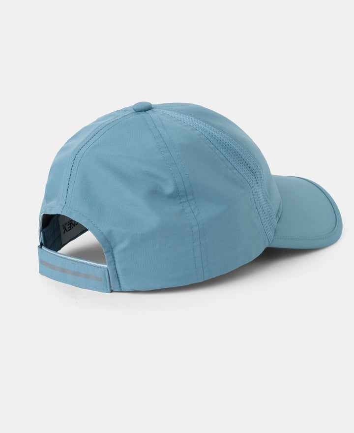 Polyester Solid Cap with Adjustable Back Closure and StayDry Technology - Provincial Blue