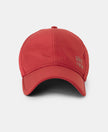 Polyester Solid Cap with Adjustable Back Closure and StayDry Technology - Sundried Tomato