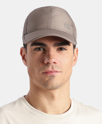 Polyester Printed Cap with Adjustable Back Closure and StayDry Technology - Dark Khaki