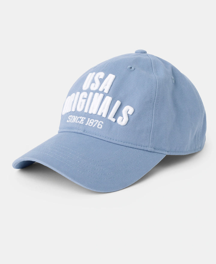 Super Combed Cotton Solid Cap with Adjustable Back Closure - Infinity