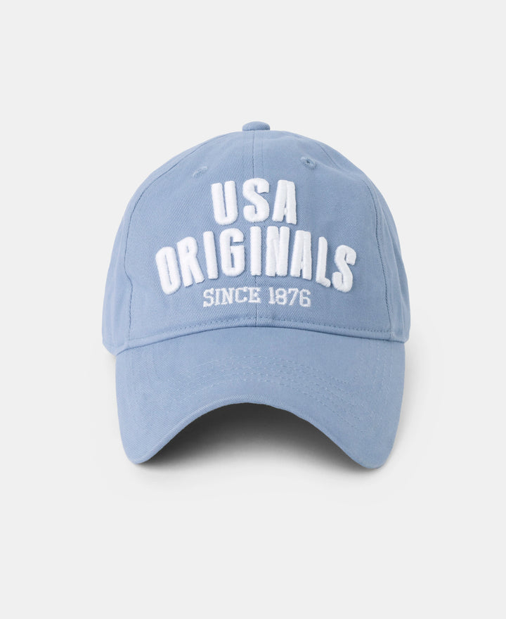 Super Combed Cotton Solid Cap with Adjustable Back Closure - Infinity