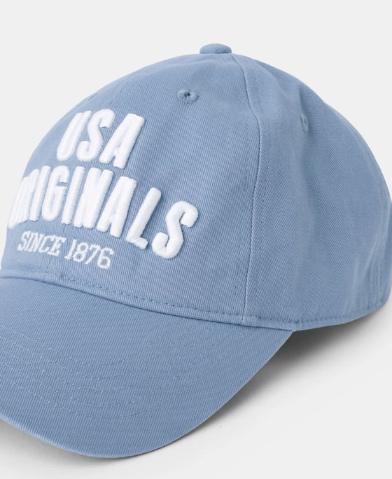 Super Combed Cotton Solid Cap with Adjustable Back Closure - Infinity