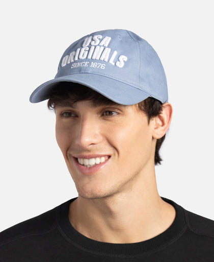 Super Combed Cotton Solid Cap with Adjustable Back Closure - Infinity
