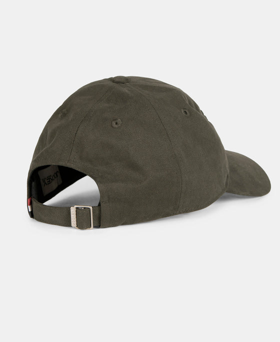Super Combed Cotton Solid Cap with Adjustable Back Closure - Olive