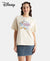 Disney Donald Duck Super Combed Cotton Rich Oversized Fit Printed T-Shirt - Almond Milk