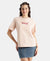 Disney Minnie Mouse Super Combed Cotton Rich Oversized Fit Printed T-Shirt - Cameo Rose