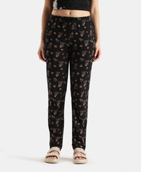 Disney Bambi TENCEL™ Micro Modal Cotton Regular Fit T-Shirt and Pyjama Set - Black