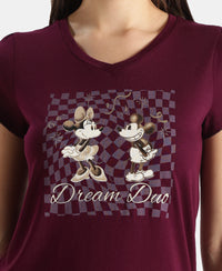 Disney Bambi TENCEL™ Micro Modal Cotton Regular Fit T-Shirt and Pyjama Set - J Raisin