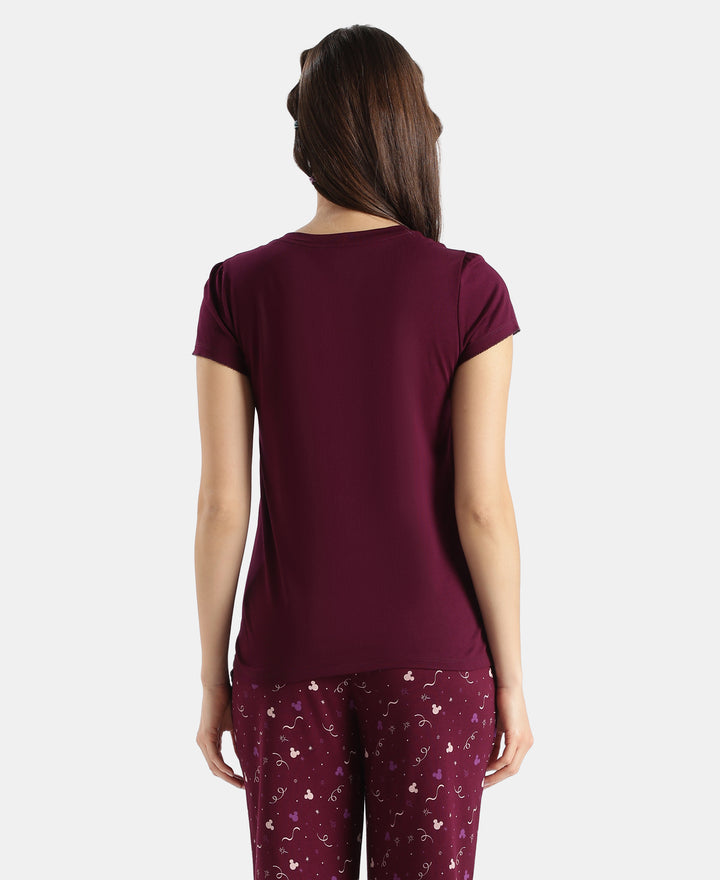 Disney Bambi TENCEL™ Micro Modal Cotton Regular Fit T-Shirt and Pyjama Set - J Raisin