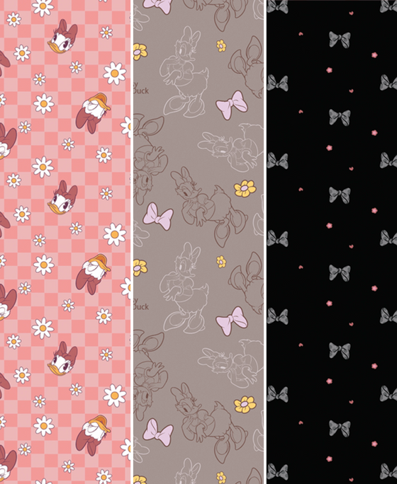 Disney Mickey & Friends High Coverage Super Combed Cotton Elastane Stretch Mid Waist Hipster - Candlelight Peach, Mocha & Black (Pack of 3)