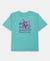 Disney Girl's Super Combed Cotton Graphic Printed T-Shirt - Aruba Blue