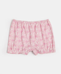Disney Princess Collection Super Combed Cotton Printed Bloomers with Concealed Waistband - Fairy Tale, Lemon Meringue & Aqua Sky (Pack of 3)
