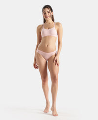 Medium Coverage Super Combed Cotton Elastane Stretch Mid Waist Bikini With Concealed Waistband and StayFresh Treatment - Assorted Prints (Pack of 3)
