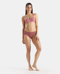 High Coverage Super Combed Cotton Elastane Stretch High Waist Hipster With Concealed Waistband and StayFresh Treatment - Assorted Prints (Pack of 3)
