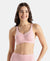 Wirefree Non Padded Super Combed Cotton Elastane Stretch Full Coverage Everyday Bra with Concealed Shaper Panel - Crush N Blush