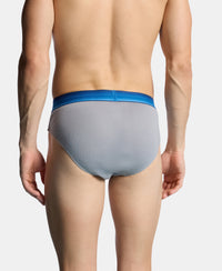 Super Combed Cotton Rib Solid Brief with Ultrasoft Waistband - Weathervane