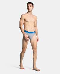 Super Combed Cotton Rib Solid Brief with Ultrasoft Waistband - Weathervane