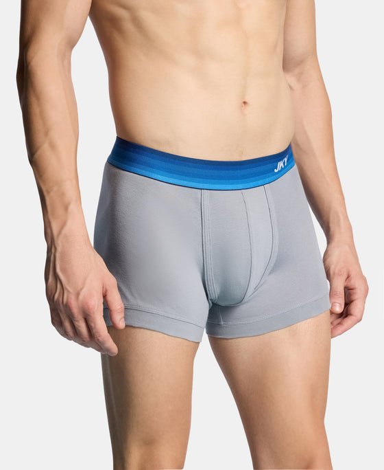 Super Combed Cotton Rib Solid Trunk with Ultrasoft Waistband - Weathervane