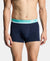 Super Combed Cotton Solid Trunk with Ultrasoft Waistband and StayFresh Treatment - Navy