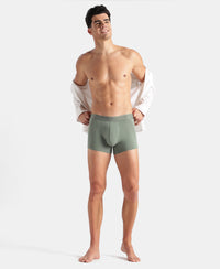 Tencel Micro Modal Cotton Elastane Stretch Solid Trunk with Natural StayFresh Properties - Laurel Wreath