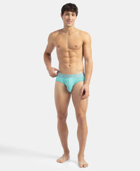 Tactel Microfiber Elastane Stretch Solid Brief with Moisture Move Properties - Meadow Brook