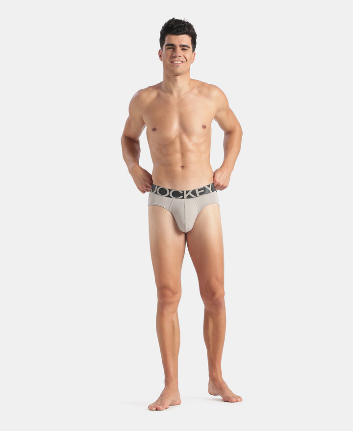 Tactel Microfiber Elastane Stretch Solid Brief with Moisture Move Properties - Paloma