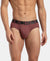Tactel Microfiber Elastane Stretch Solid Brief with Moisture Move Properties - Wild Ginger