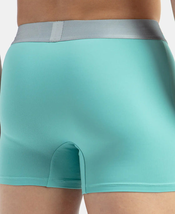 Tactel Microfiber Elastane Stretch Solid Trunk with Moisture Move Properties - Meadow Brook