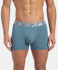 Tactel Microfiber Elastane Stretch Solid Trunk with Moisture Move Properties - Provincial Blue