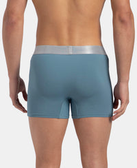 Tactel Microfiber Elastane Stretch Solid Trunk with Moisture Move Properties - Provincial Blue