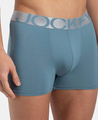 Tactel Microfiber Elastane Stretch Solid Trunk with Moisture Move Properties - Provincial Blue