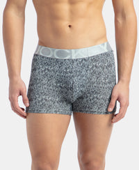 Tactel Microfiber Elastane Stretch Printed Trunk with Moisture Move Properties - High Rise