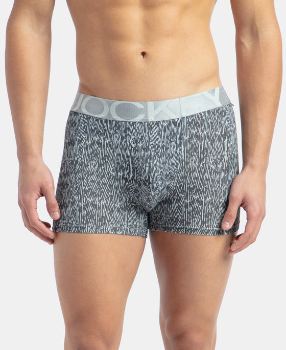 Tactel Microfiber Elastane Stretch Printed Trunk with Moisture Move Properties - High Rise