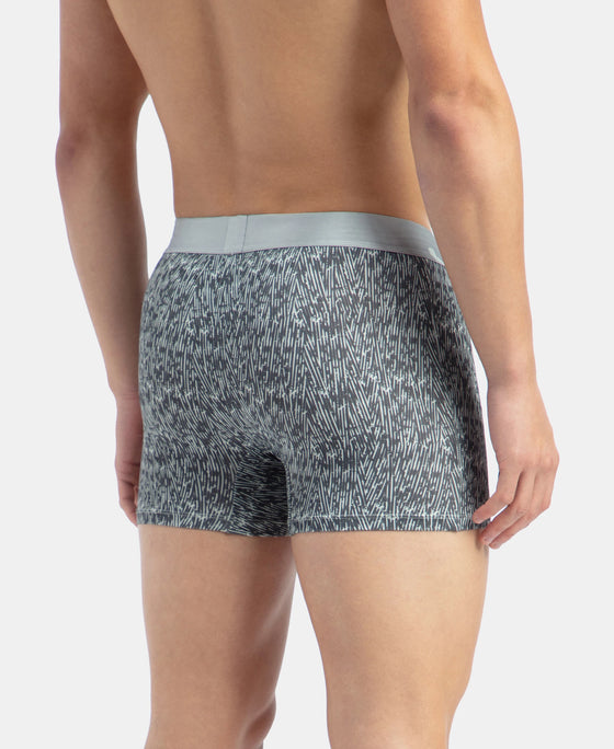 Tactel Microfiber Elastane Stretch Printed Trunk with Moisture Move Properties - High Rise