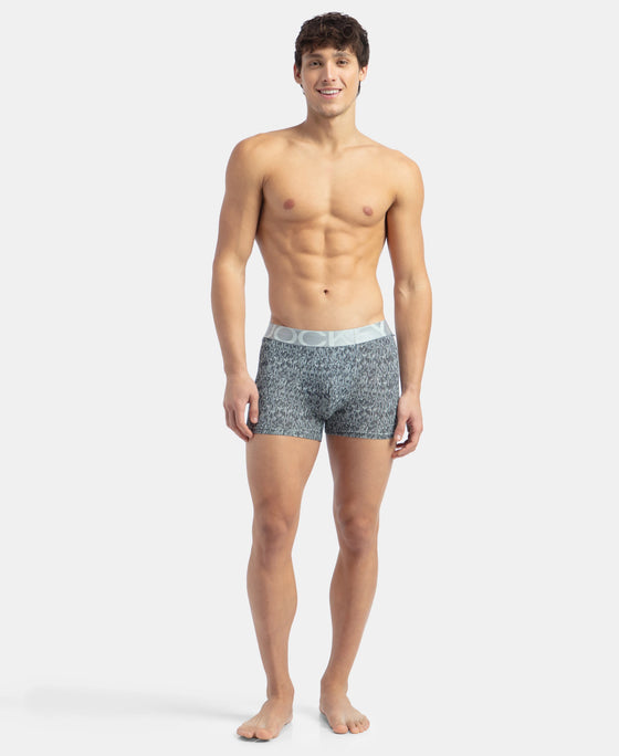 Tactel Microfiber Elastane Stretch Printed Trunk with Moisture Move Properties - High Rise