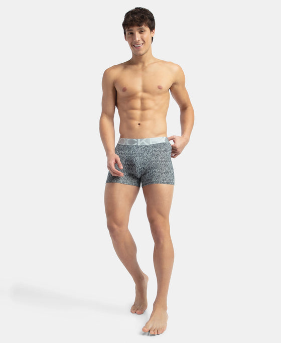 Tactel Microfiber Elastane Stretch Printed Trunk with Moisture Move Properties - High Rise