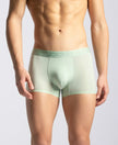 Tactouch Microfiber Elastane Stretch Seamfree Bonded Tech Solid Trunk with Internal Breathable Mesh - Pistachio