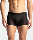 Texcelight Microfiber Elastane Stretch Seamfree Bonded Tech Solid Trunk with Internal Breathable Mesh - Black