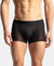 Texcelight Microfiber Elastane Stretch Seamfree Bonded Tech Solid Trunk with Internal Breathable Mesh - Black