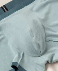 Texcelight Microfiber Elastane Stretch Seamfree Bonded Tech Solid Trunk with Internal Breathable Mesh - Forest Green