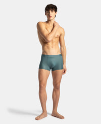 Texcelight Microfiber Elastane Stretch Seamfree Bonded Tech Solid Trunk with Internal Breathable Mesh - Forest Green