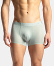 Texcelight Microfiber Elastane Stretch Seamfree Bonded Tech Solid Trunk with Internal Breathable Mesh - Smoke Yellow