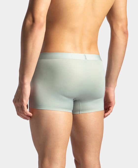 Texcelight Microfiber Elastane Stretch Seamfree Bonded Tech Solid Trunk with Internal Breathable Mesh - Smoke Yellow